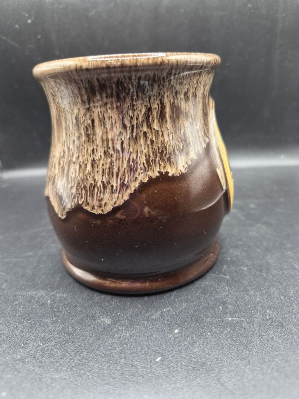 Another Broken Egg Cafe Gilbert AZ Deneen Pottery Brown Handmade Coffee Mug 2021 - Picture 2 of 7